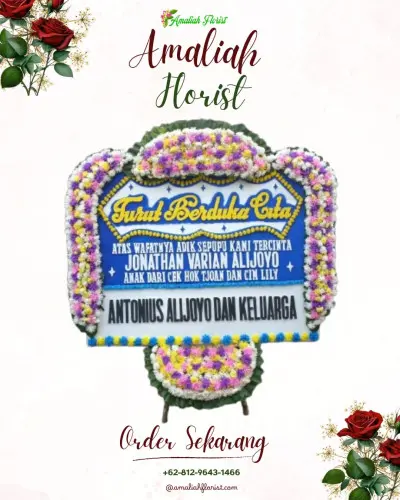Papan Bunga Duka belendung