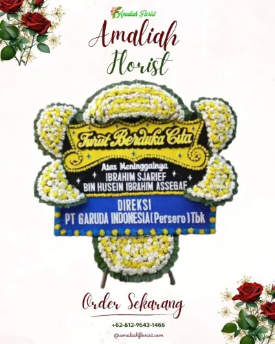 Papan Bunga Duka belendung