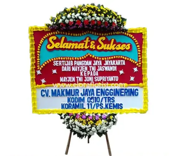 Karangan Bunga belendung