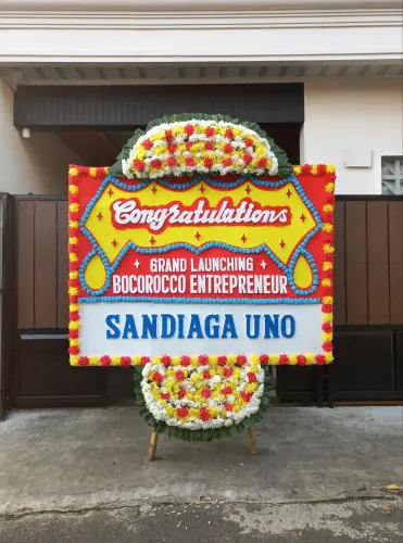 Papan Bunga Opening belendung
