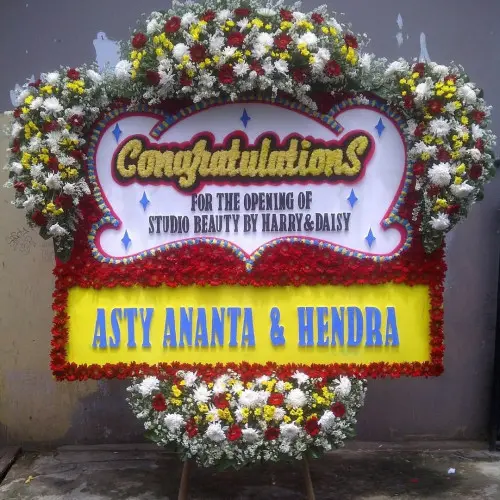 Papan Bunga Opening belendung